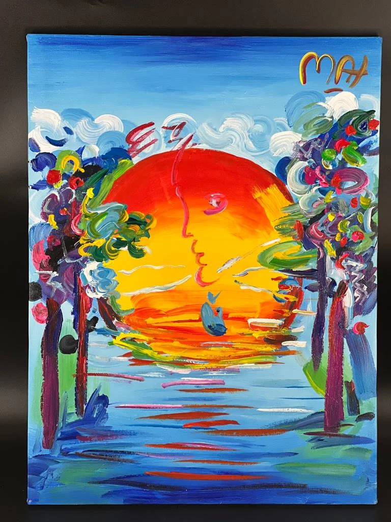 Better World with Peter Max COA (18 × 24) by Peter Max