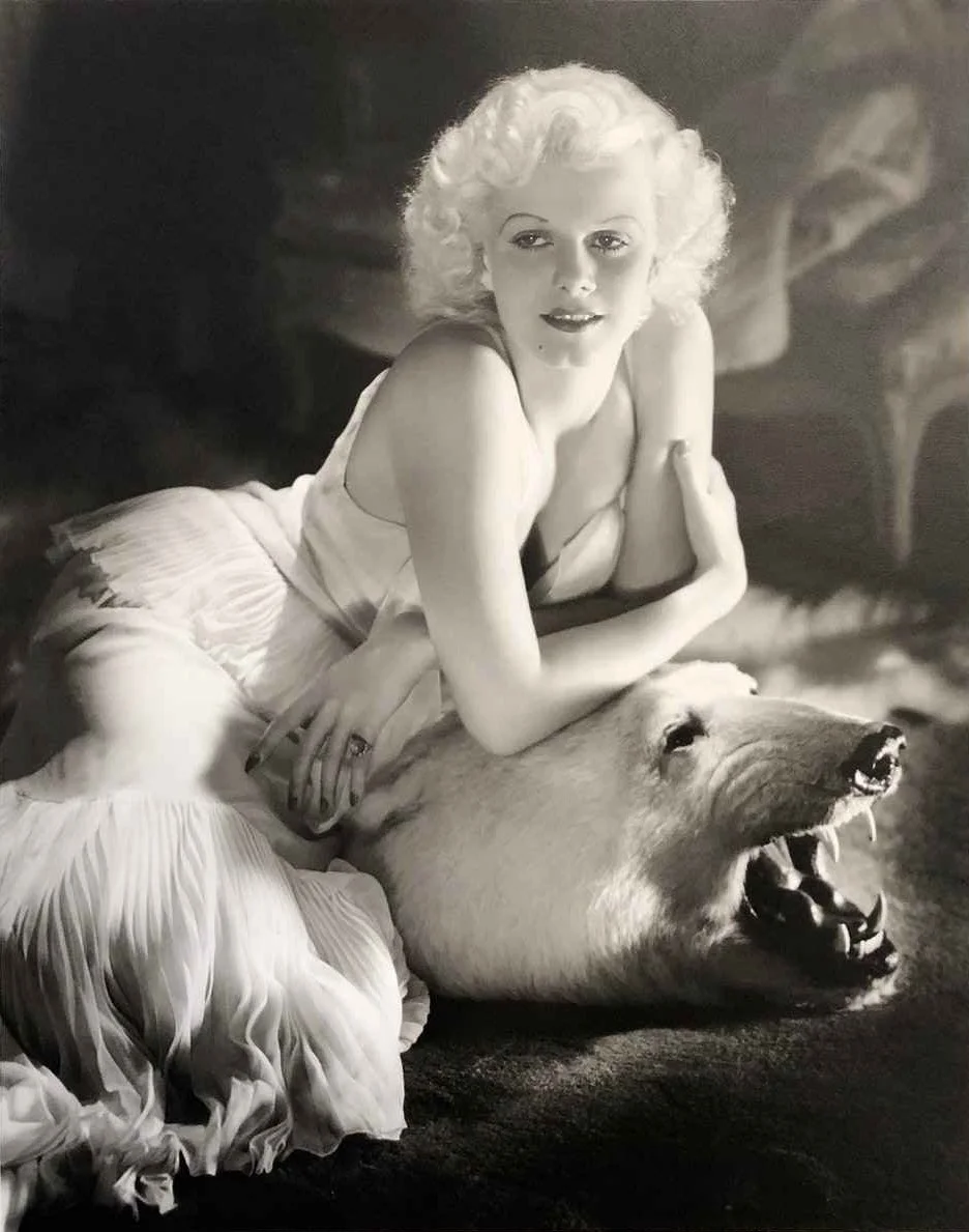 Jean Harlow Studio Portrait by George Hurrell