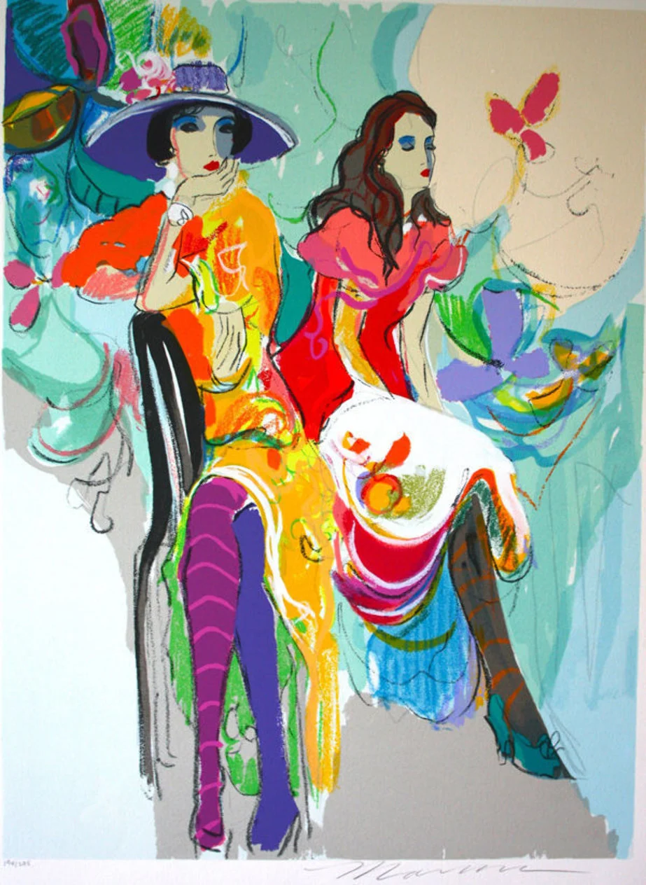 Les Coquettes I by Isaac Maimon