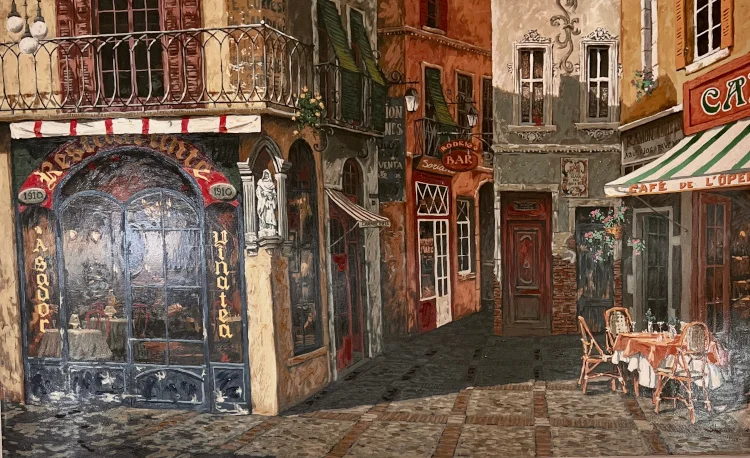 Plaza del Correo Vego (Stretched) by Viktor Shvaiko