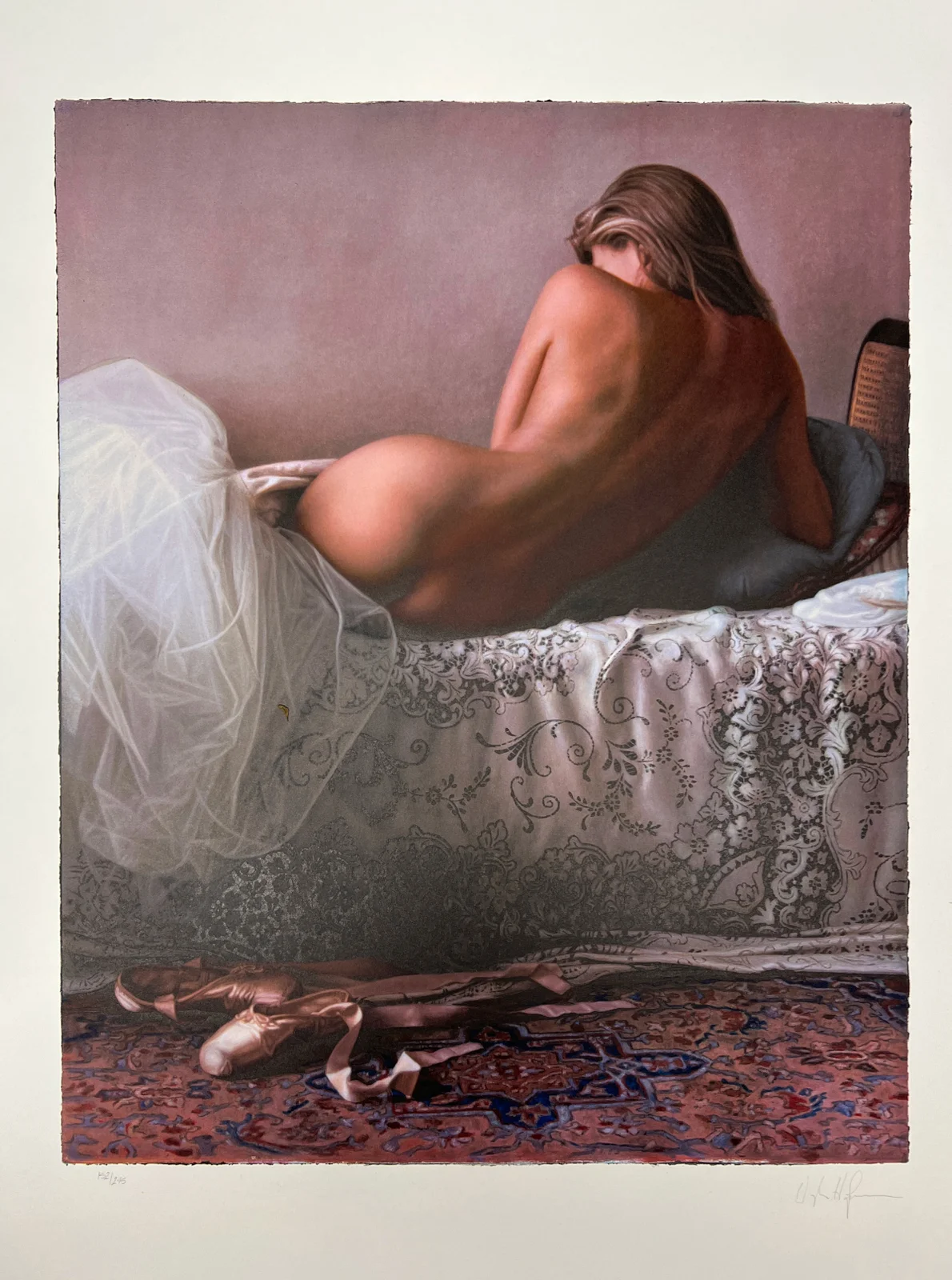 Satin Slippers by Douglas Hofmann